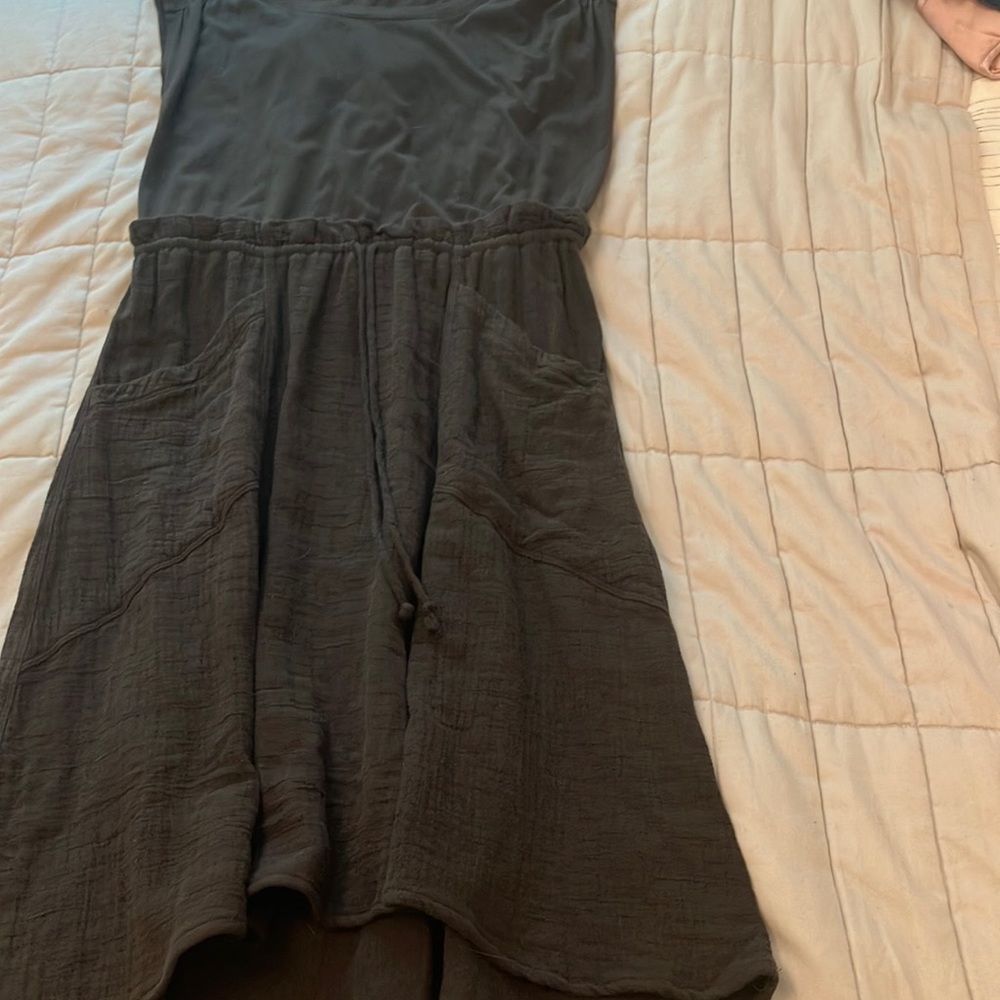 Anthropologie black womens dress